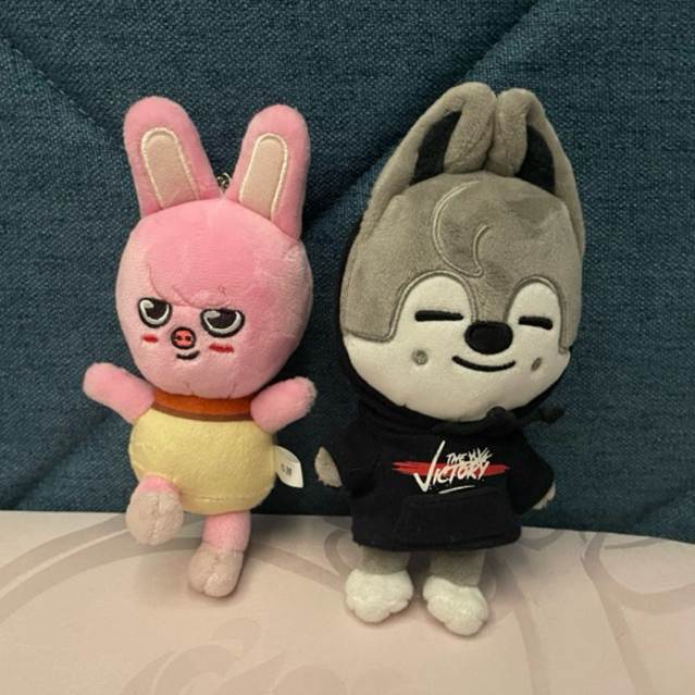 SKZOO Preloved Wolfchan ori mini and Dwaekki pudding