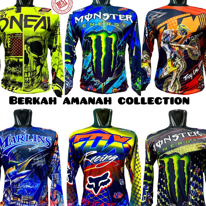Promo Baju balap dewasa atasan balap dewasa baju trail motorcross baju balap motor atasan trail dewa