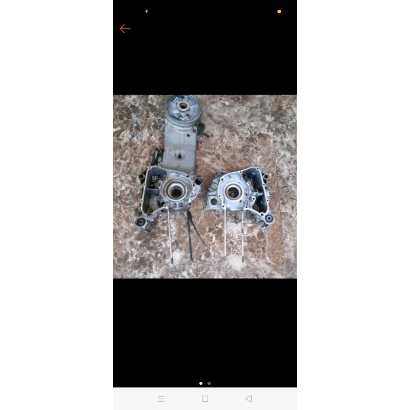 krengkes Mio sporty kanan kiri /kransaft kankir Mio sporty ORI copotan