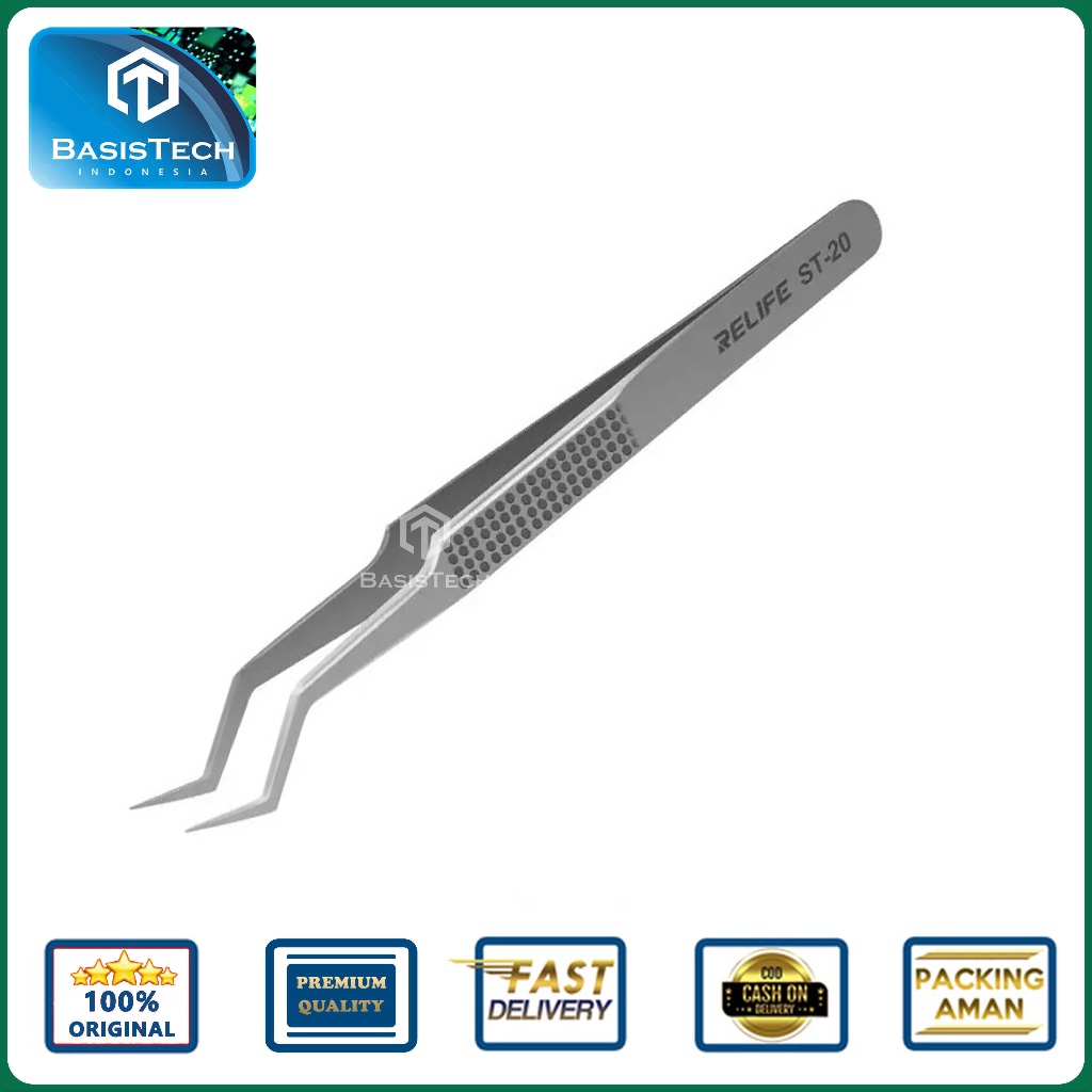 PINSET METAL CETAK IC CPU - TIN PLANTING POSITION RELIFE ST-20 ORIGINAL