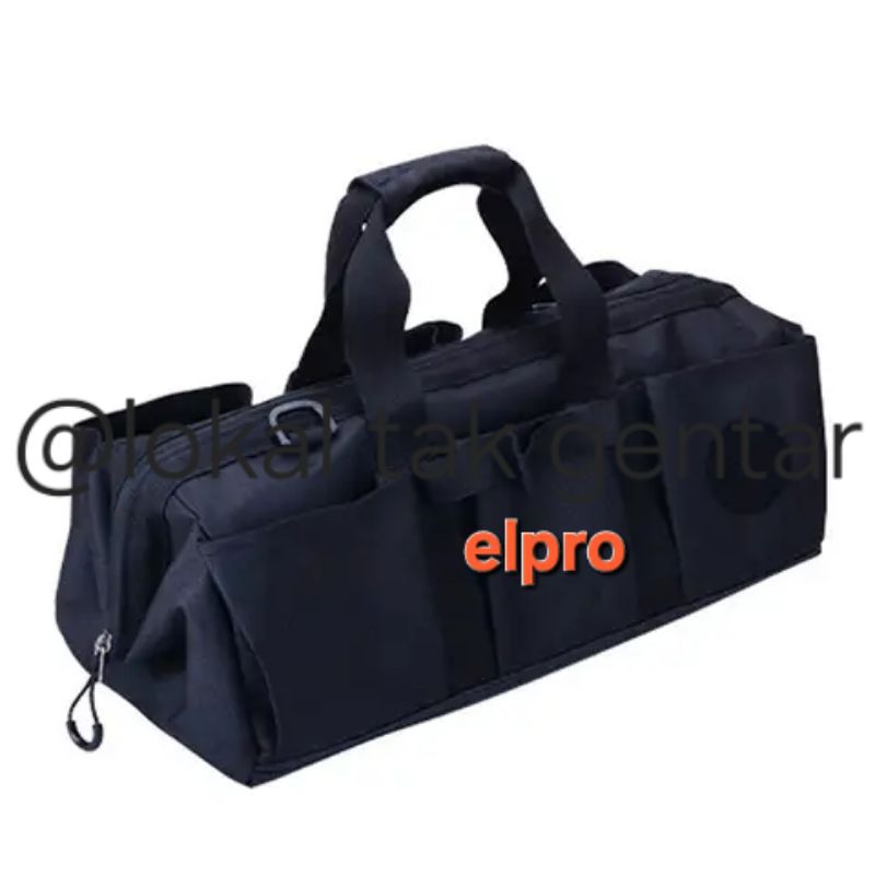 toolbag elektrik mekanik tas penyimpanan peralatan kecil tukang listrik/tas perlatan kerja pertukang