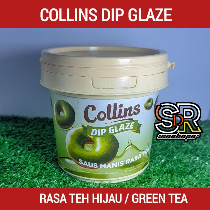 

Collins Dip Glaze Green Tea 300g / Glaze teh hijau / selai donat