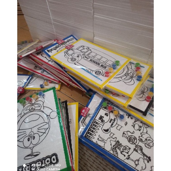 

Hadir Promo Paket mewarnai anak anak uk 25x35 lengkap 1 set