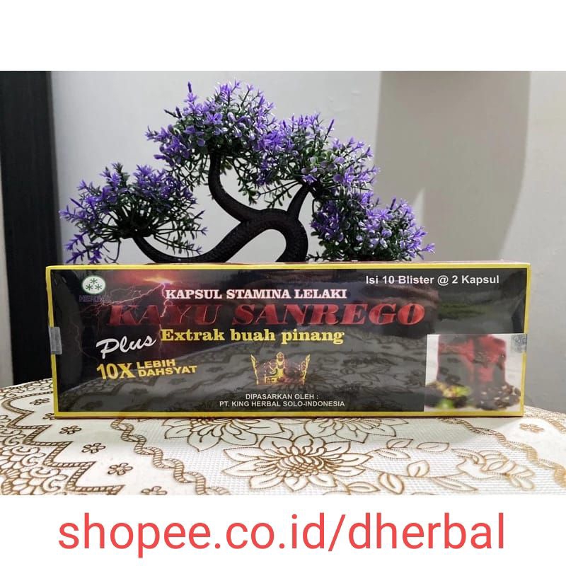 KAPSUL KAYU SANREGO ORIGINAL