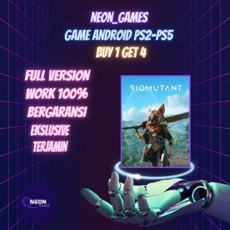 Biomutant - Game Android -Game Hp - Game Smartphone