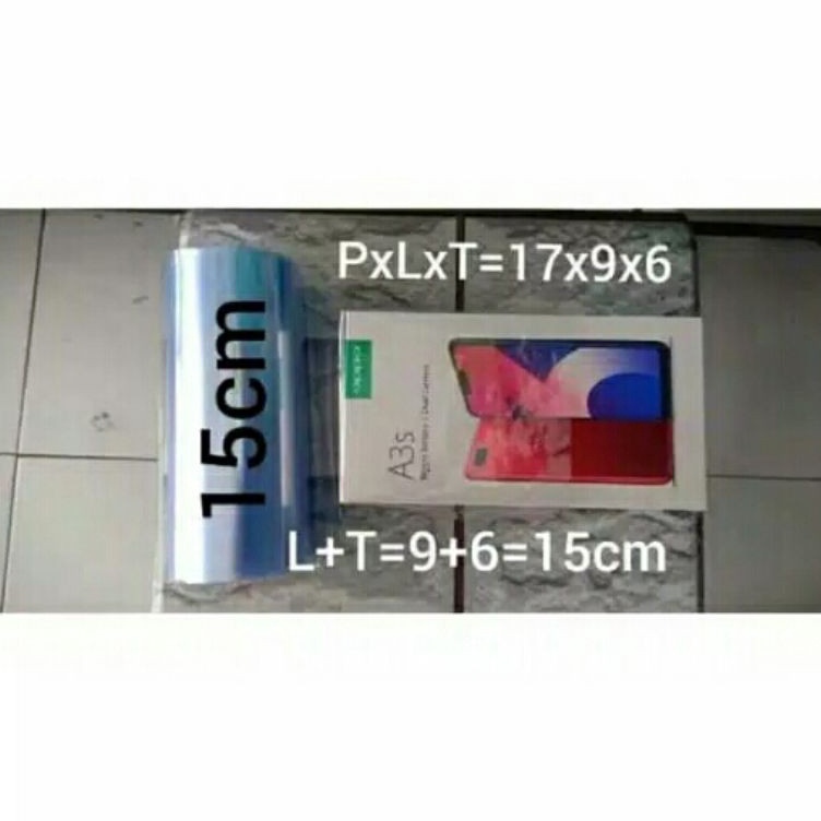 

Buruan Bayar Plastik wrapping polos plastik reping plastik shrink plastik dus Hp film rapping packing Hp