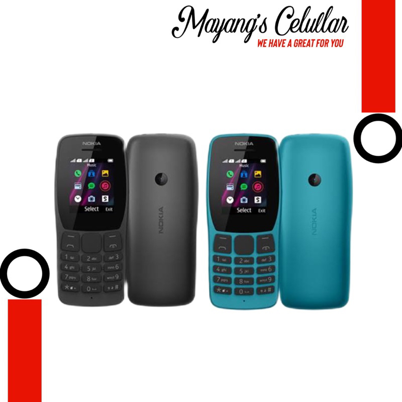 Nokia 110  (DUAL SIM) hp jadul | nokia jadul | garansi resmi nokia indonesia