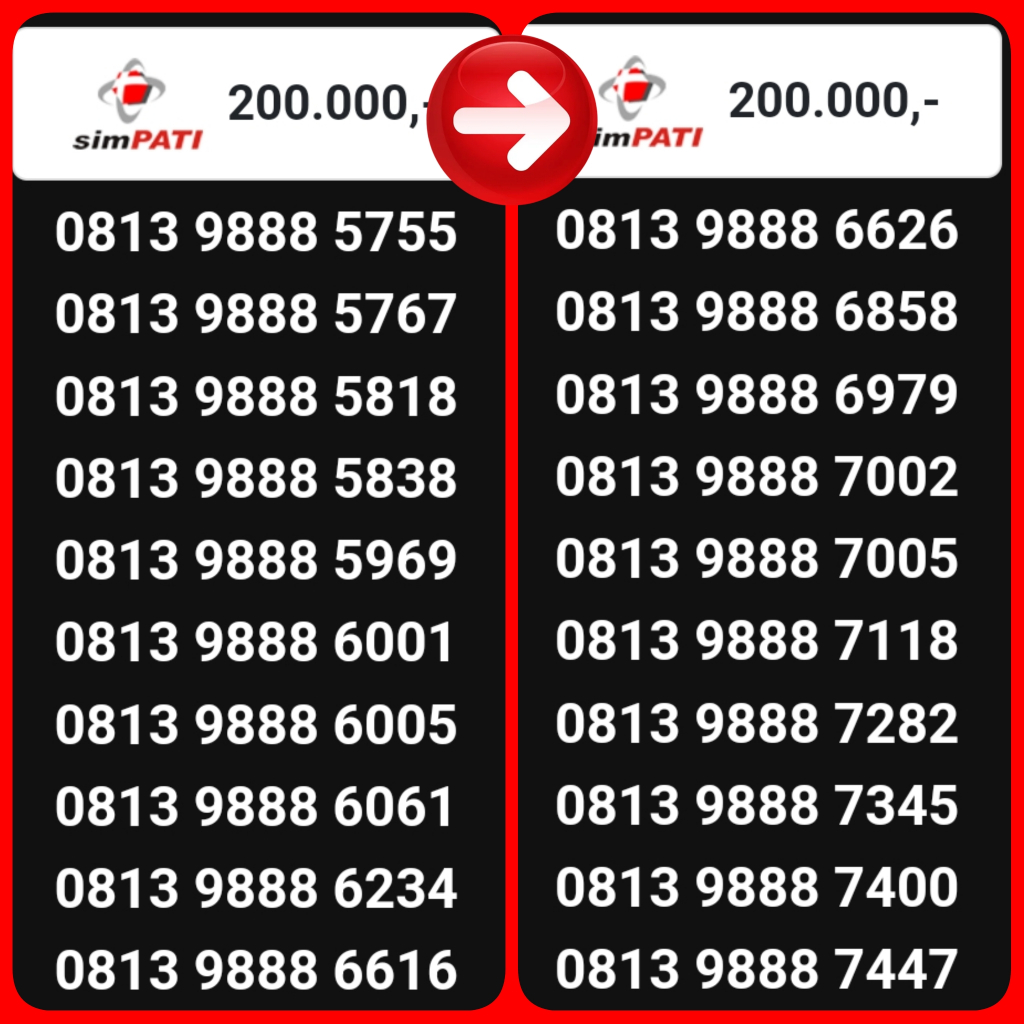 NOMOR CANTIK & REQUEST NOMOR klik cari Nomor Cantik Indonesia @39