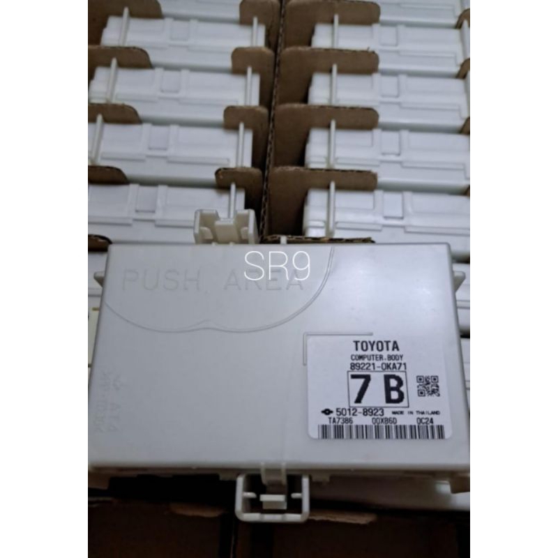 Ecu/Komputer Body Innova Reborn/Fortuner VRZ 89221-0KA71