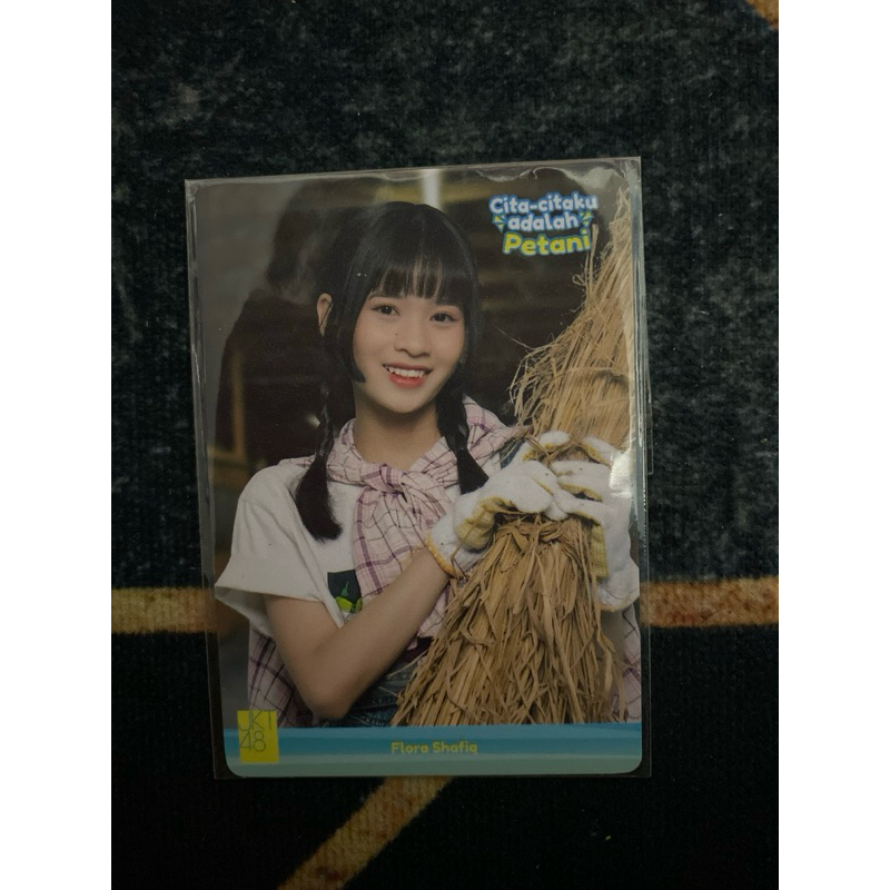 photocard cita-cita flora jkt48