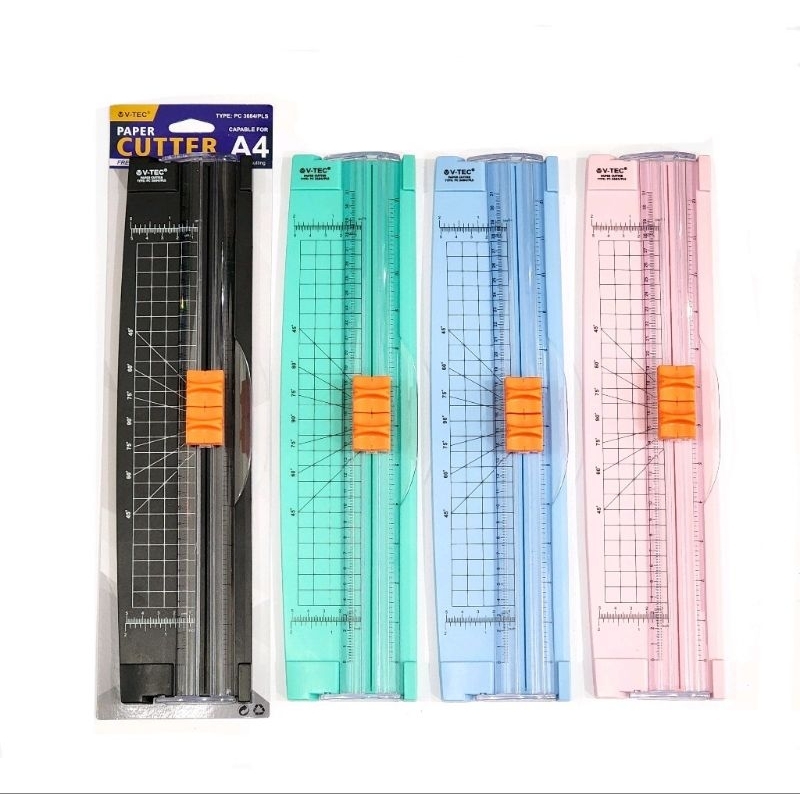 

Alat Potong Kertas V-TEC PC-3684/PLS A4 Paper Cutter