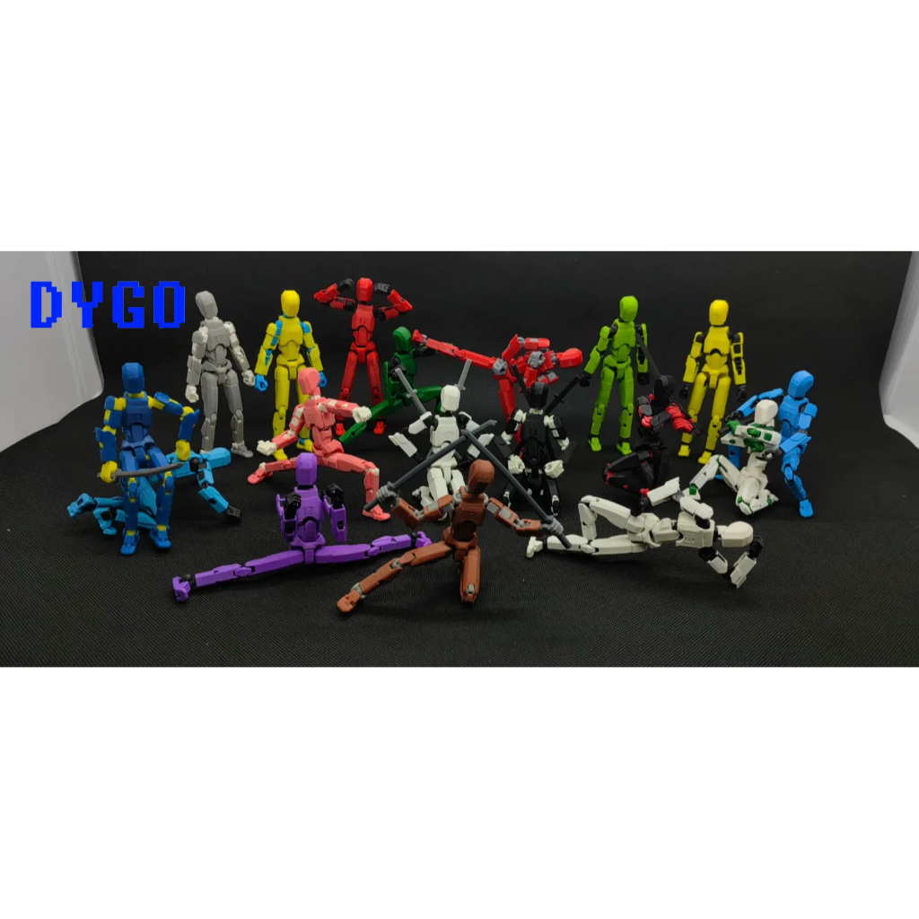 Custom warna Titan Dummy 13 Articulated action figure, dygo filament, uk Basic 100%, 150% dan 200%