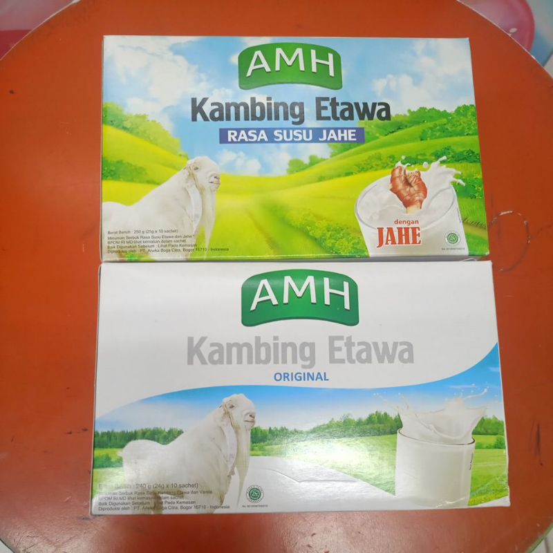 

AMH kambing etawa original/jahe 10'sX25gr