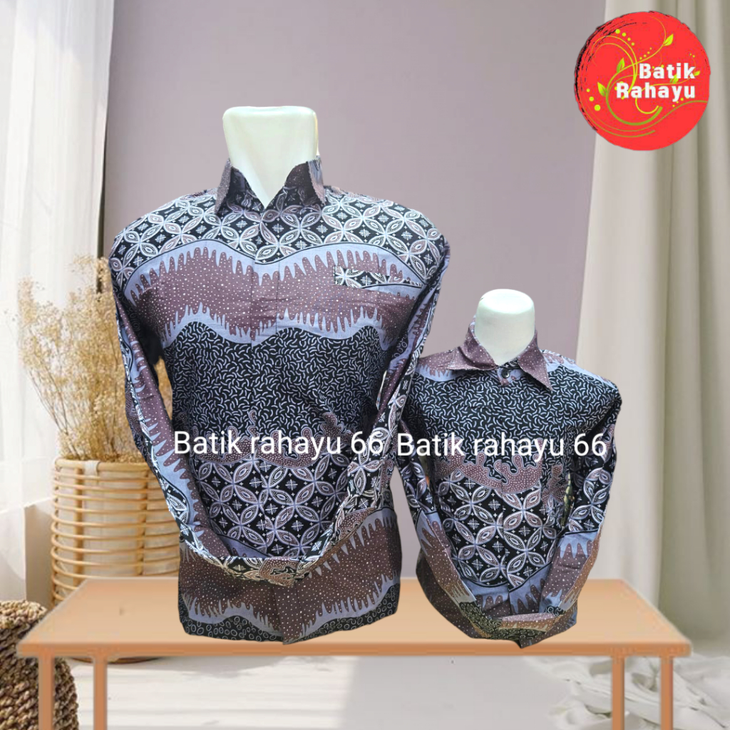 Couple kemeja batik ayah anak/ couple kemeja batik/couple batik ayah dan anak /couple kemeja batik l