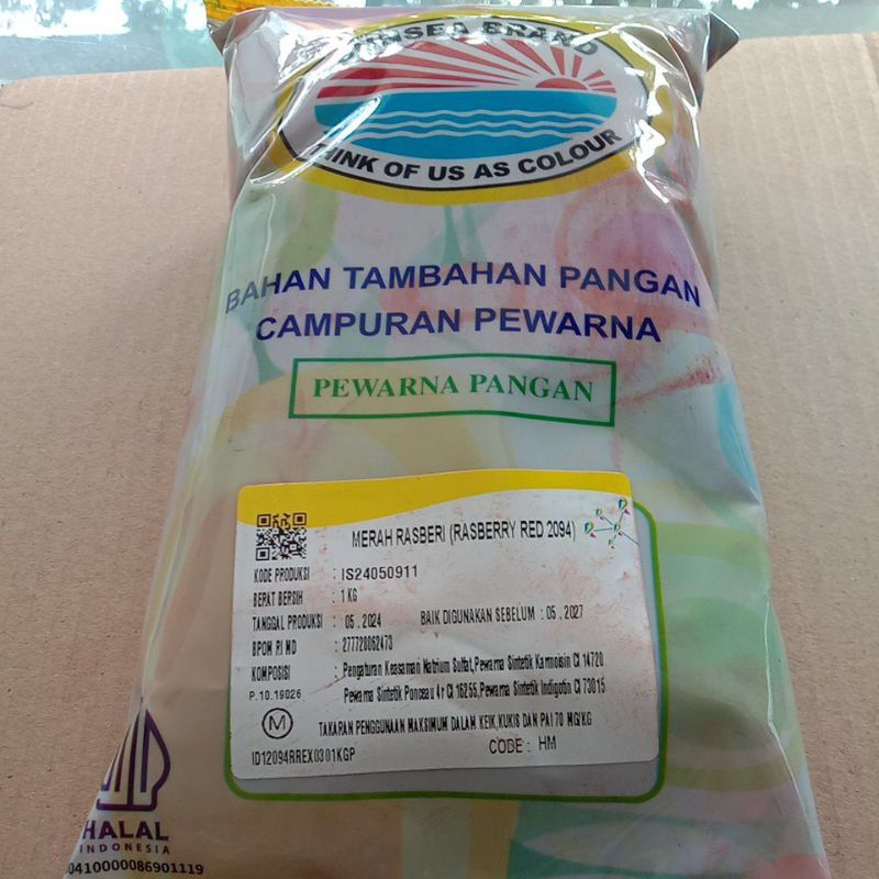 

Pewarna makanan Red Rasberry 2094 1kg