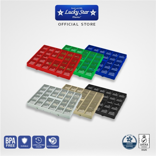 Lucky Star - Palet Plastik /Alas Kandang/Alas Gudamg