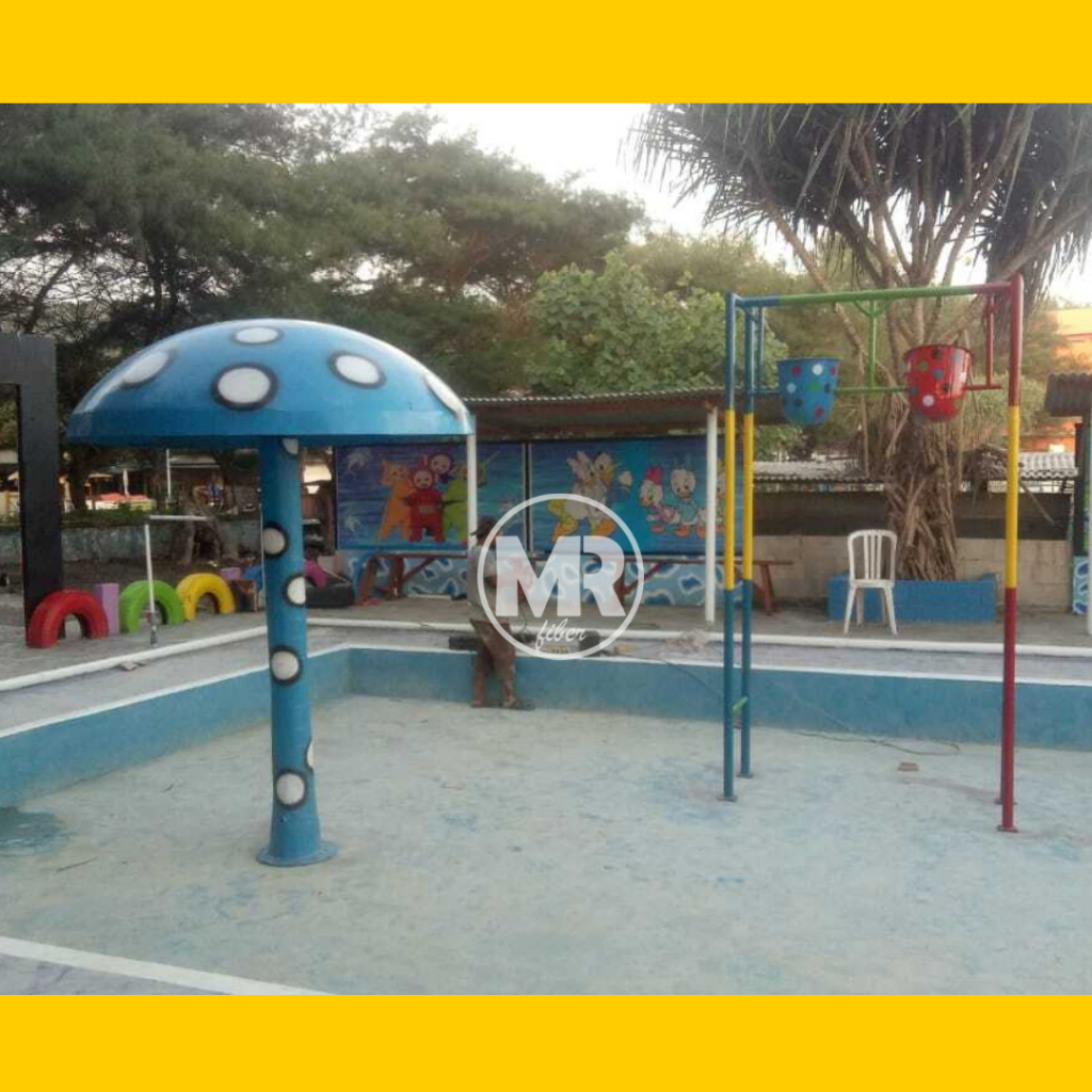 Mainan anak Playground ember tumpah mini kolam renang