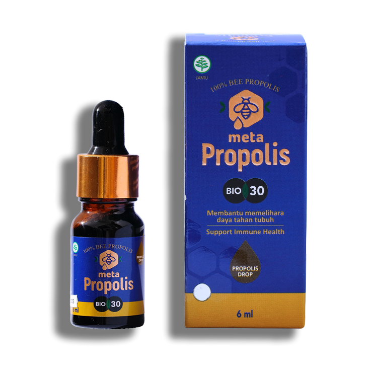 META PROPOLIS Plus Bio 30 BPOM ASLI Original 6ml