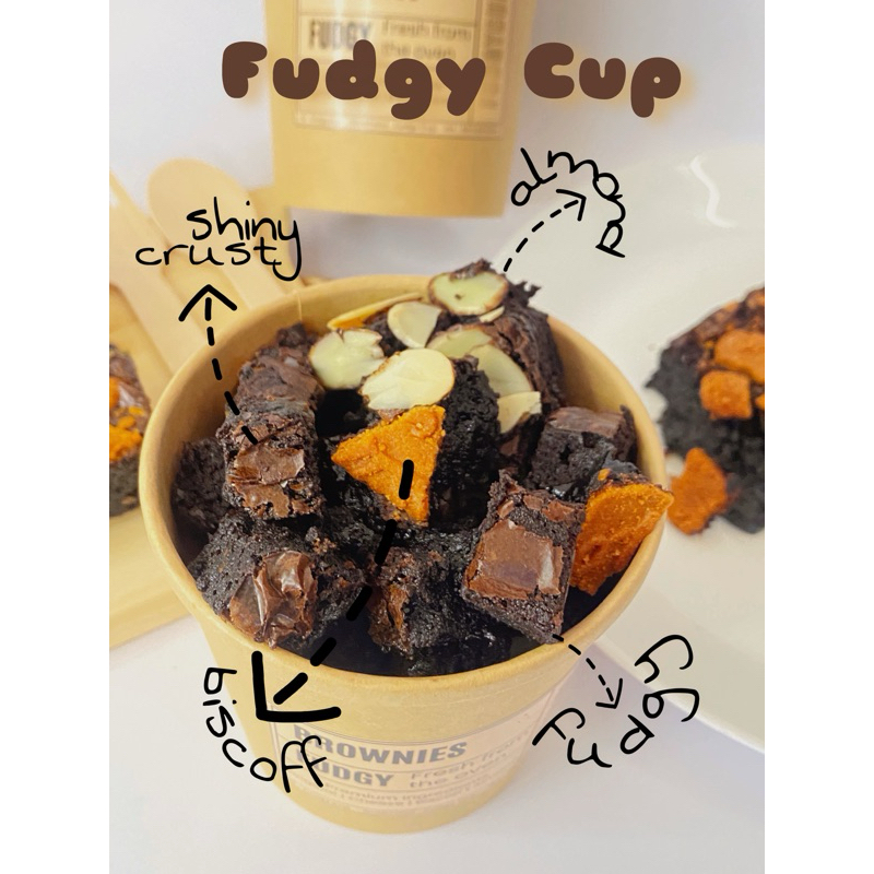 

Brownies Fudgy Cup Original