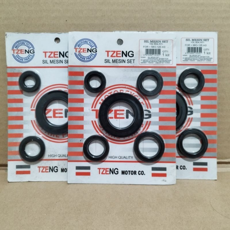 Oli Seal Komplit Sil Mesin Set Yamaha Mio M3 - Mio 125 - Mio S - Mio Z Original TZENG
