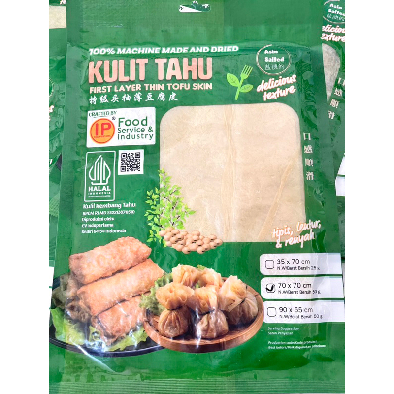 

Kulit Kembang Tahu Tipis merk IP ~ GALERI PLASTIK FROZEN FOOD