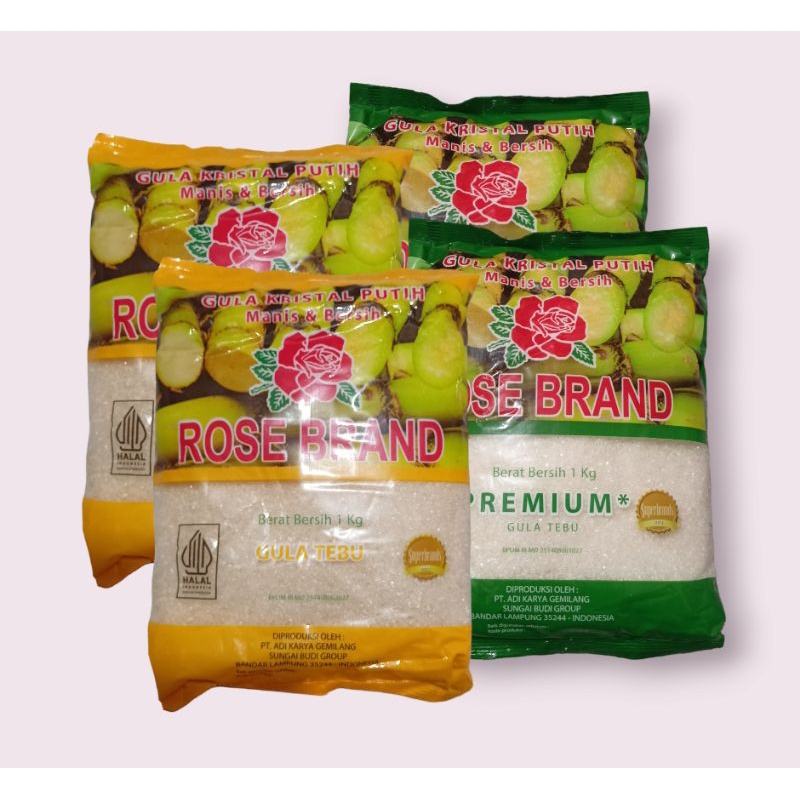 

Gula Rose Brand 1kg - Gula Premium - Dari tebu pilihan