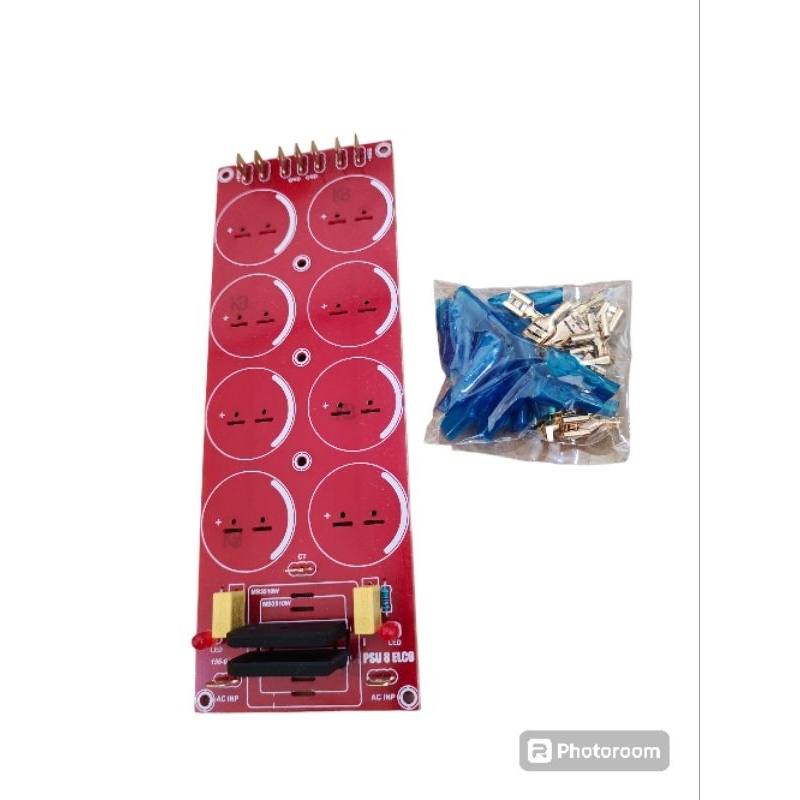 Kit PSU 8 elco pertinak merah