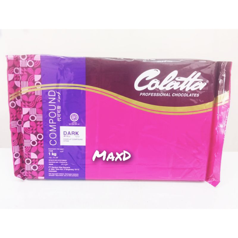 

Colatta Compound Dark Cokelat Batang Hitam 1Kg