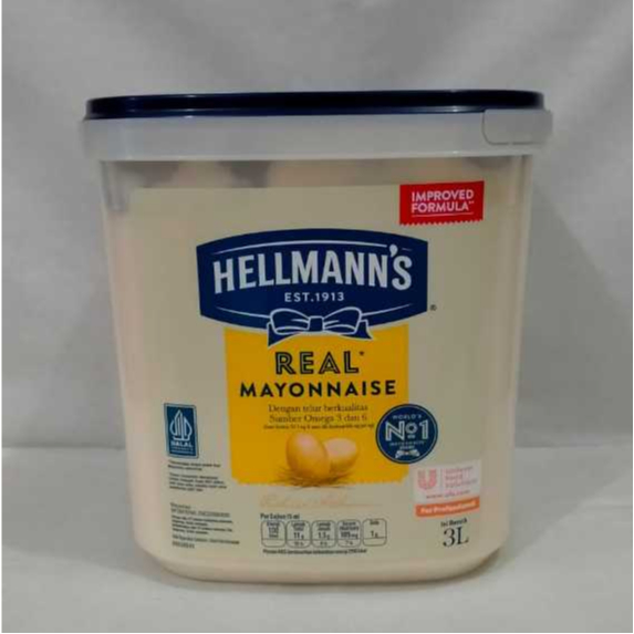 

HELLMAN REAL MAAYONAISSE 3 LITER