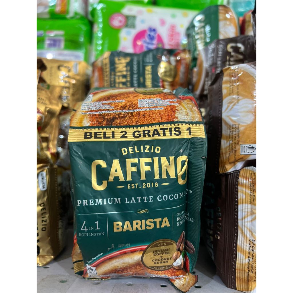 

Caffino Coconut Sugar Latte Renceng isi 10 sachet x 25 gram/Kopi Caffino Coconut Sugar Renteng