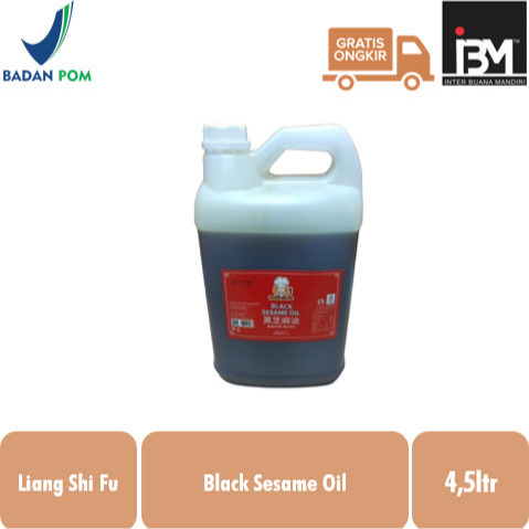 

Liang Shi Fu Black Sesame / Minyak Wijen Galon 4,5ltr HALAL