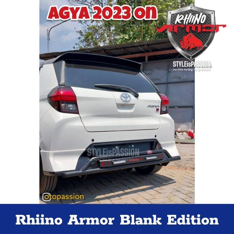 Baru Towing Agya Pelindung Bumper Belakang Agya 2023 Rhino Armor Blank