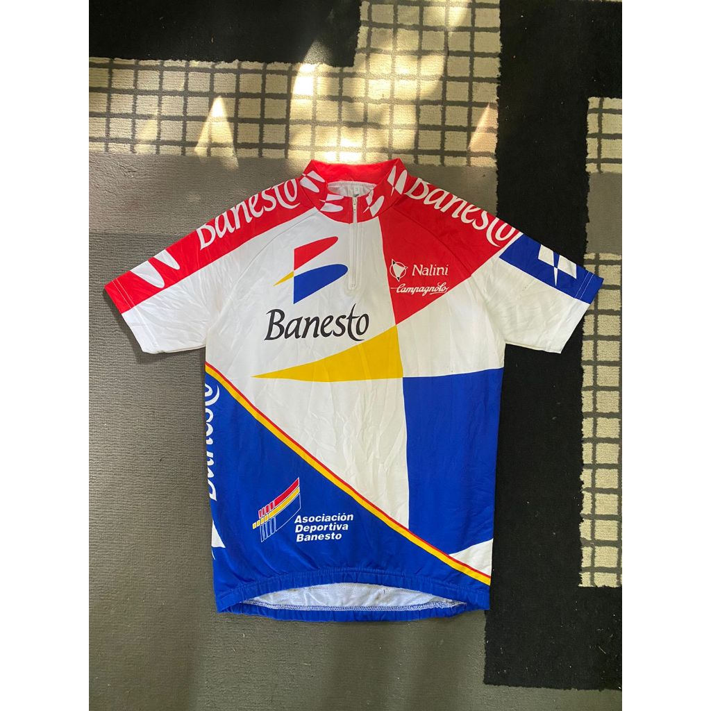 Jersey Pinarello Banesto Vintage Road bike Sepeda balap jadul