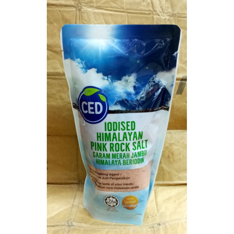 

Garam Himalaya/Garam merah jambu 500gr
