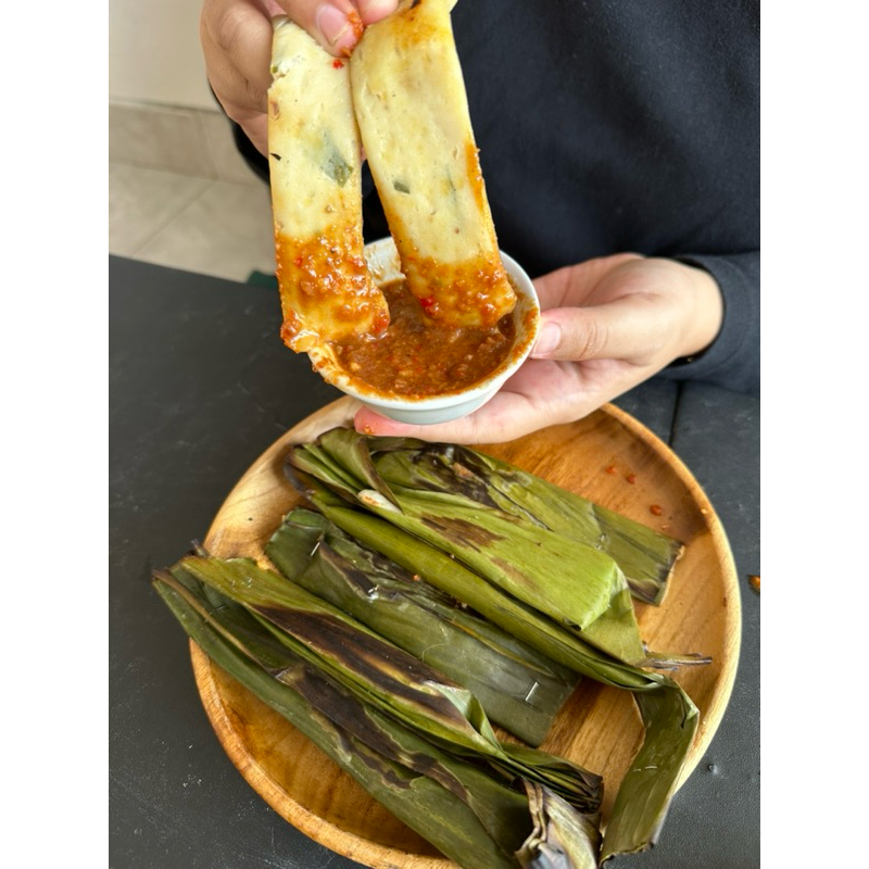 

otak otak ikan tenggiri asli (isi 10 + bumbu kacang)