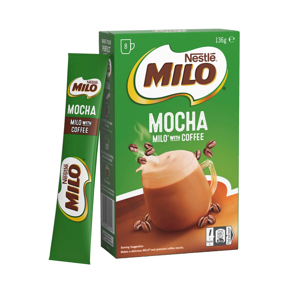

Milo Mocha Original | 8 pack Dari Australia