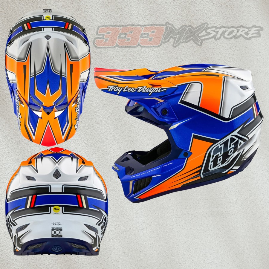 Helm TLD SE5 Composite Efix Blue Med Helmet TLD SE5 Composite Blue Original