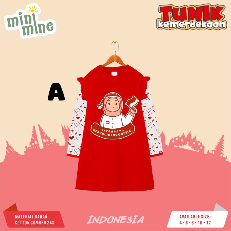 Tunik Kemerdekaan by minimine
