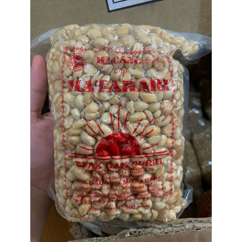 

KACANG KAPRI CAP MATAHARI BALI 500GR BAWANG PUTIH ORIGINAL