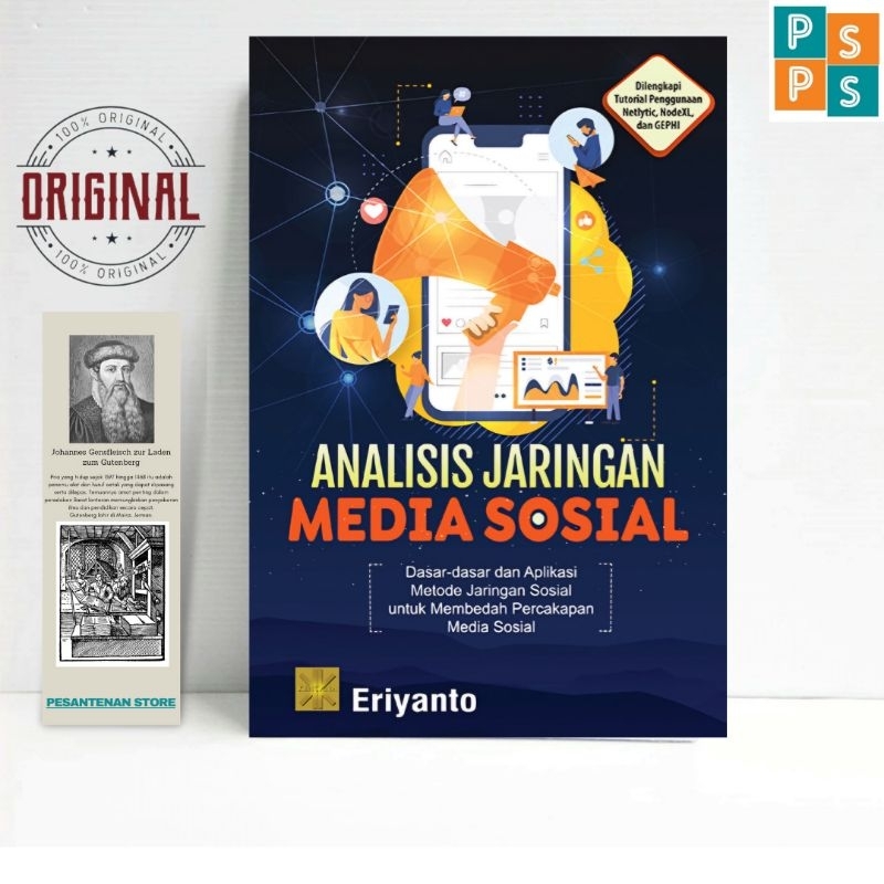 Buku Analisis Jaringan Media Sosial - Eriyanto Penerbit Prenada