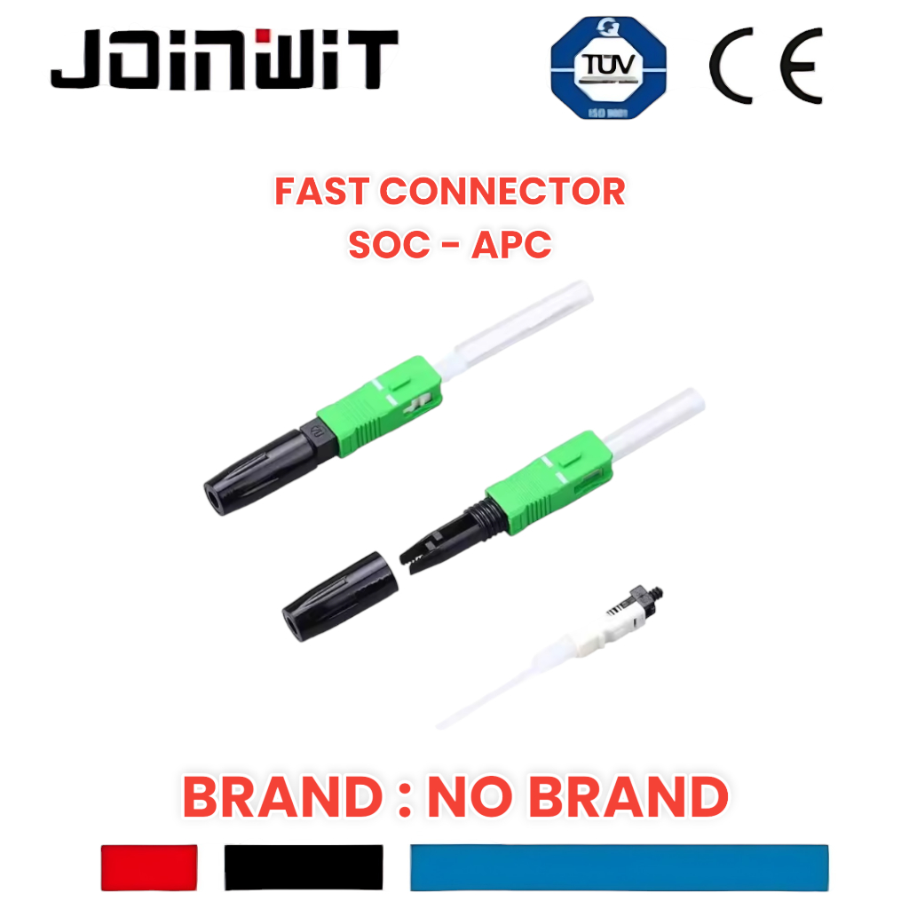 FAST CONNECTOR SOC splice on connector HIJAU fiber optic soc