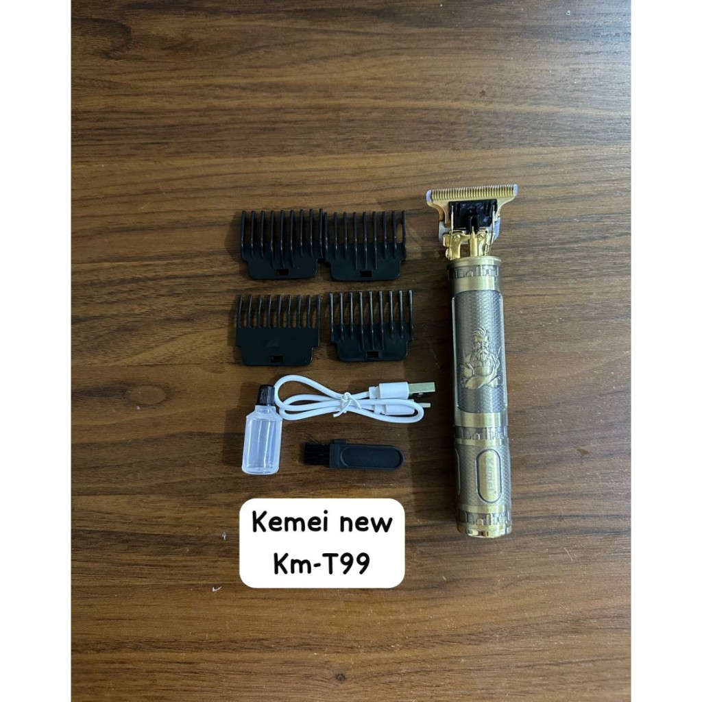Pemangkas Rambut dan Hair Clipper Trimmer Detailer Alat Cukur Rambut kemei Clipper kemei km-T99