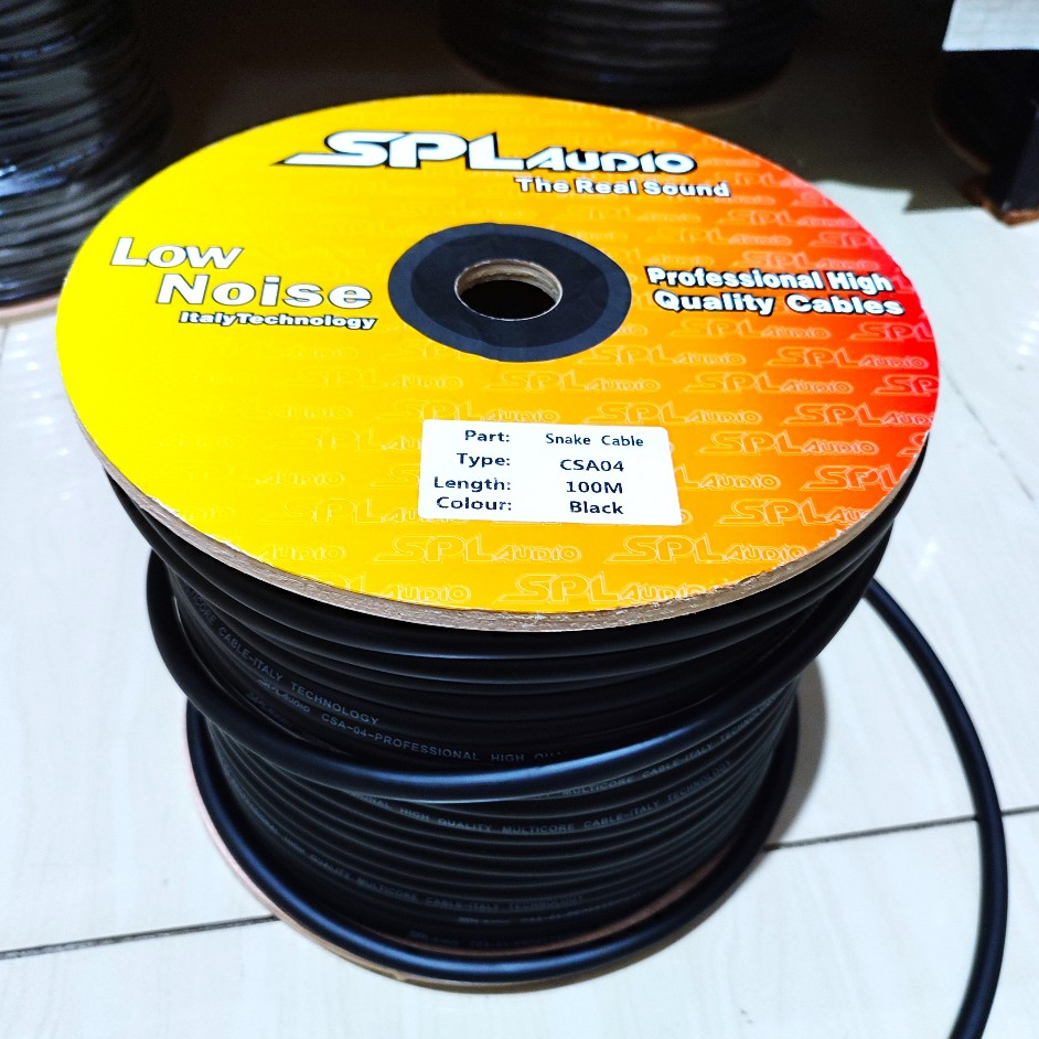 KABEL SNAKE KABEL INPUT SPL AUDIO ISI 4 CSA 04 (ECER PERMETER)