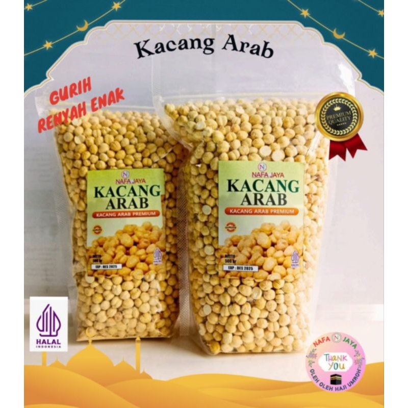 

Kacang Arab Panggang Roasted Checkpea 500 gram Premium Oleh Oleh Haji Umrah