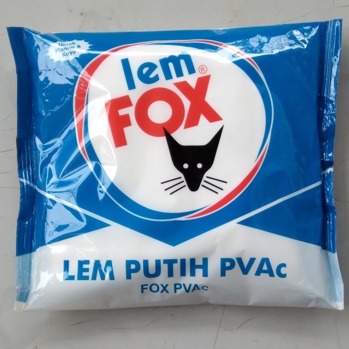 

LEM FOX BUNGKUS / LEM PUTIH BUNGKUS / LEM KAYU 350 GRAM