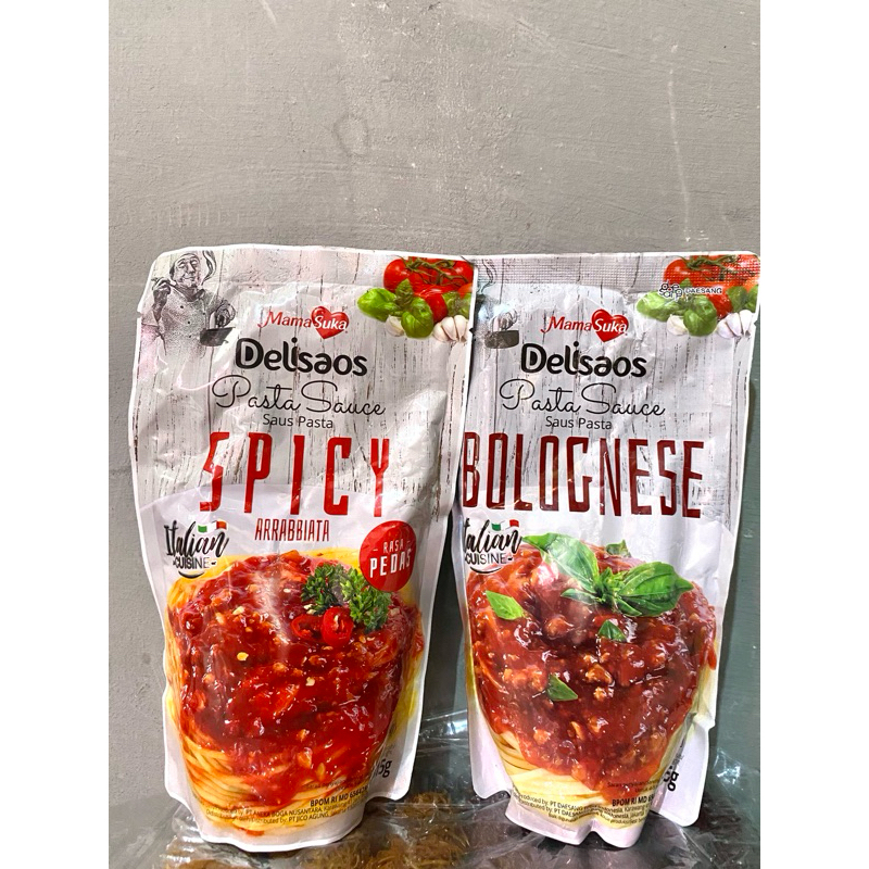 

MAMASUKA SAUS PASTA SPICY / BOLOGNESE 315GR
