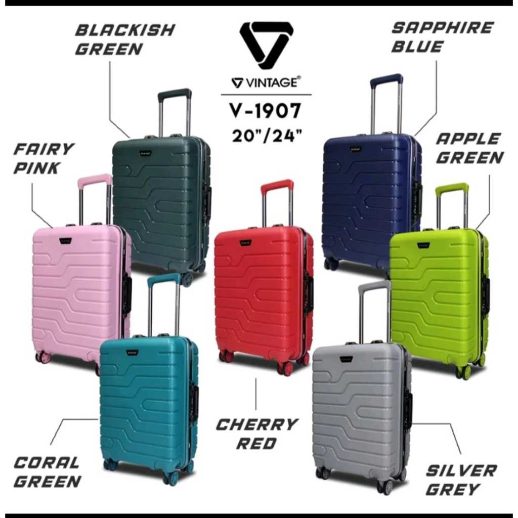 Vintage Polo Milano Koper Hardcase PP Frame 24 Inch FREE Cover Luggage LIMITED EDITION 907/908