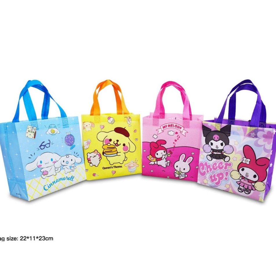 

Promo Harian 4pc TOTE BAG GOODIE BAG TAS ULANG TAHUN ANAK