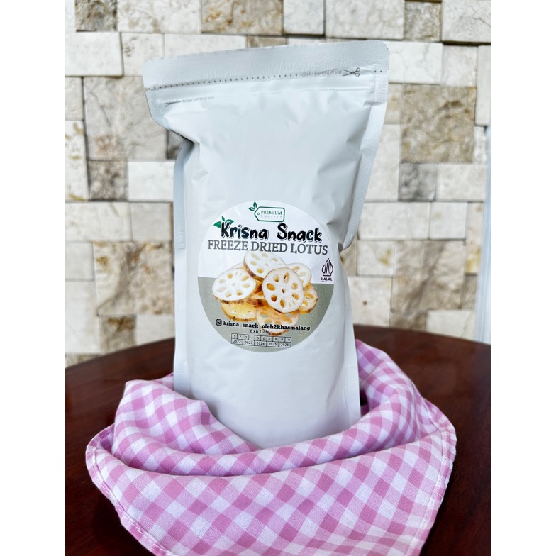 

LANGSUNG BELI GAN FREEZE DRIED LOTUS UBI TERATAI KEMASAN POUCH