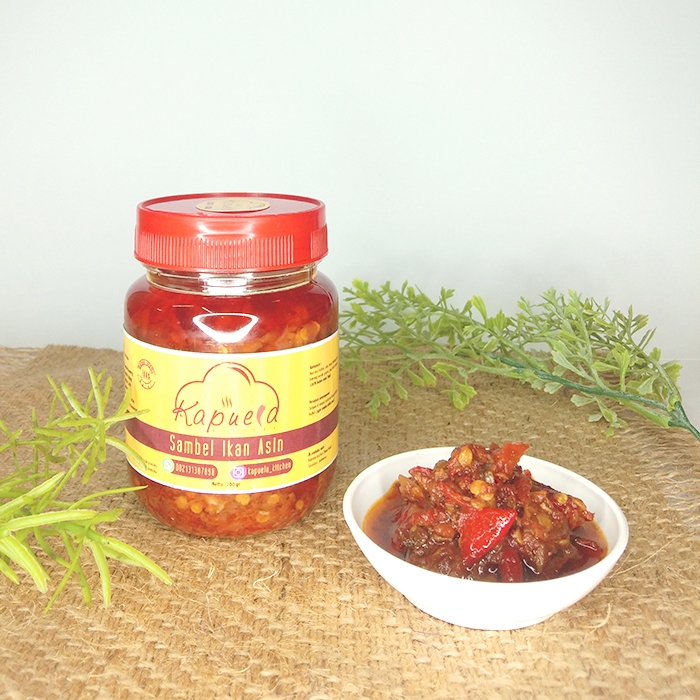 

Sambel Bawang / Udang / Cumi / Pete / Ikan Asin / Teri Kemangi Halal Non Msg dan tanpa pengawet